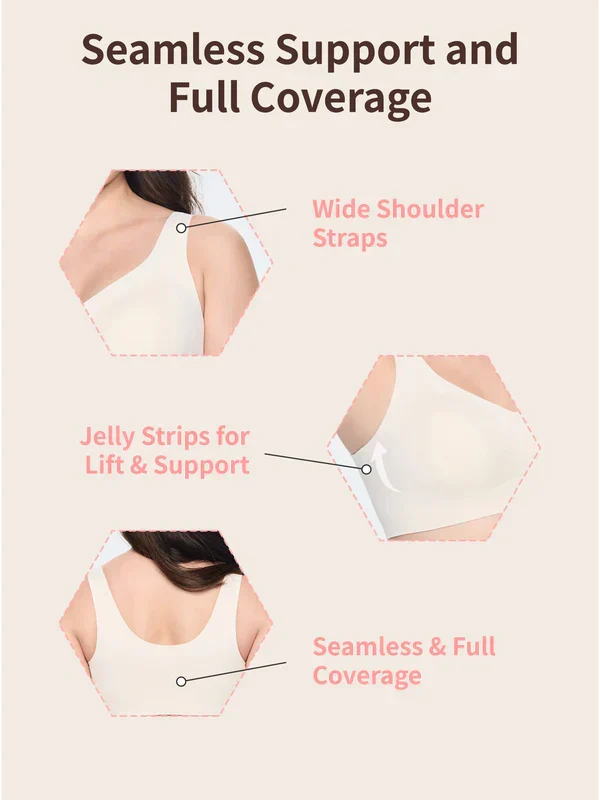 Wireless Front Zipper Bra