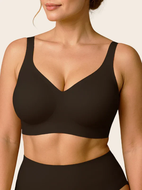 Wire-Free Lifting Antibacterial Jelly Wireless T-Shirt Bra
