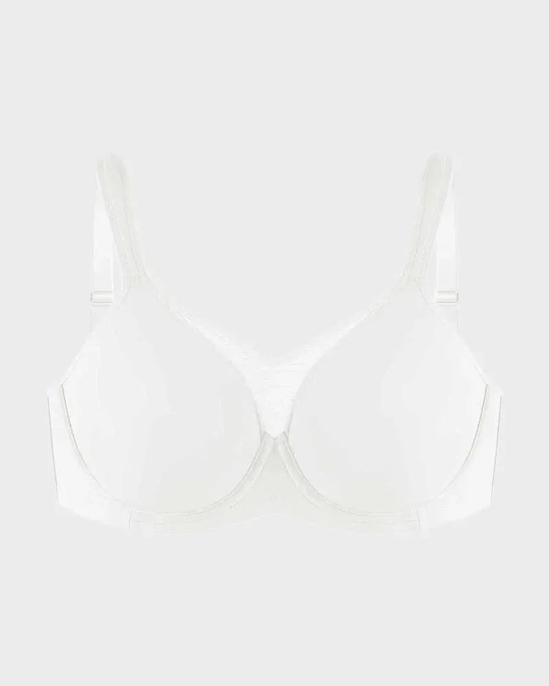 Seamless Full Coverage Minimizer Bra with Back Smoothing Support