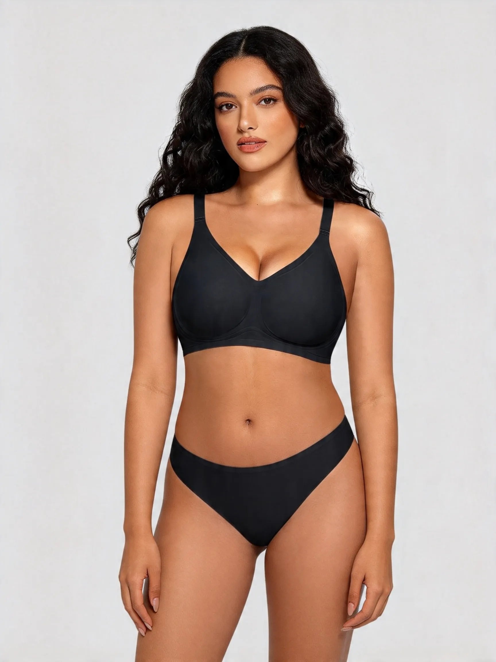Seamless Jelly Strip Wireless Bra with Natural Sculpting Lift