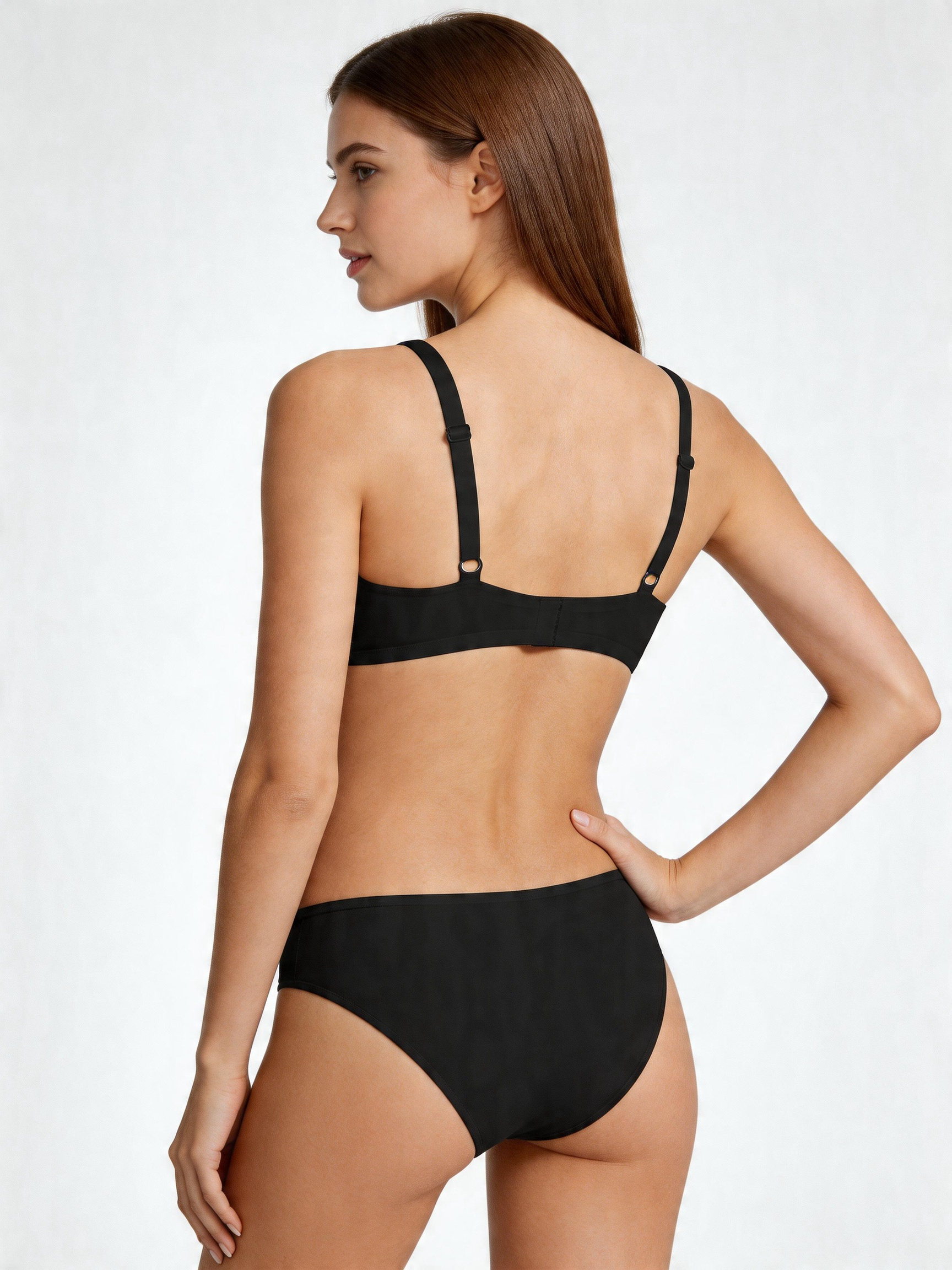 Seamless Underwire Balconette Bra with Effortless Shaping Lift