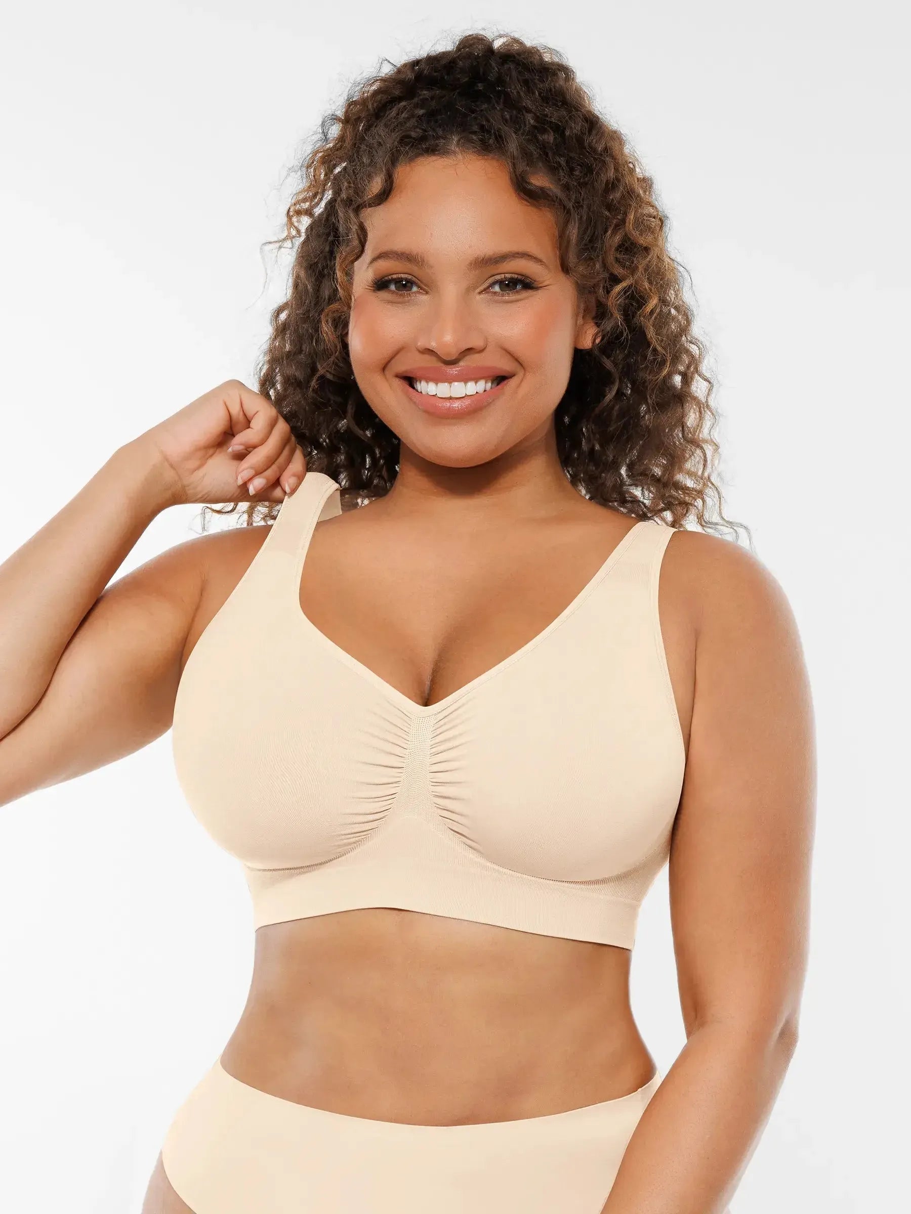 Seamless Wireless Full Coverage Comfort Bra