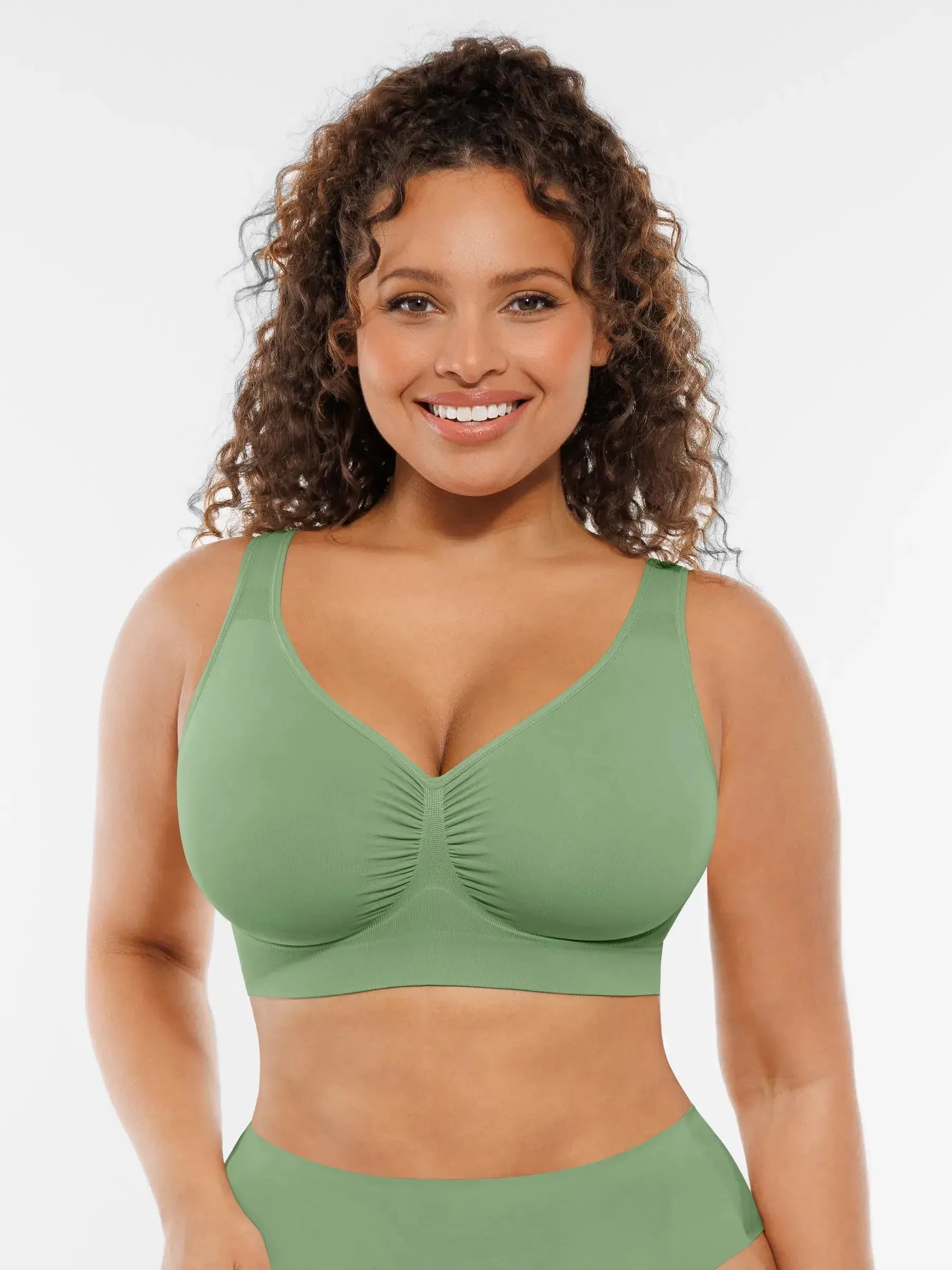 Seamless Wireless Full Coverage Comfort Bra
