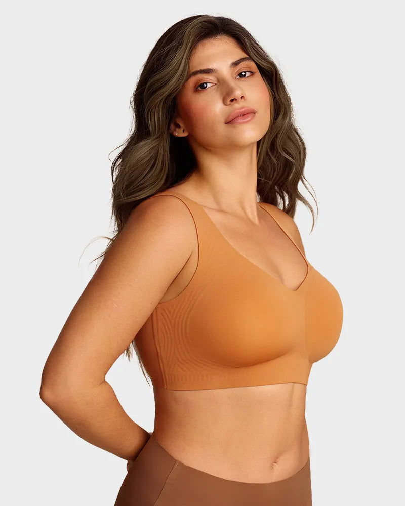 Wire-Free Lifting Antibacterial Jelly Wireless T-Shirt Bra