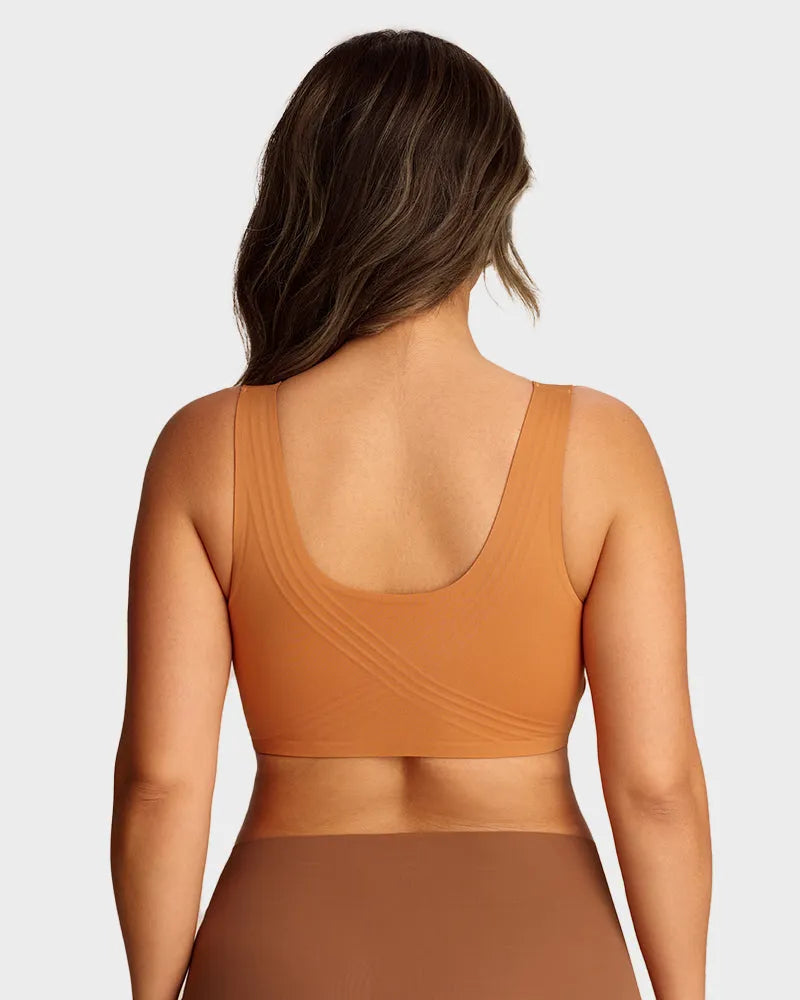 Wire-Free Lifting Antibacterial Jelly Wireless T-Shirt Bra
