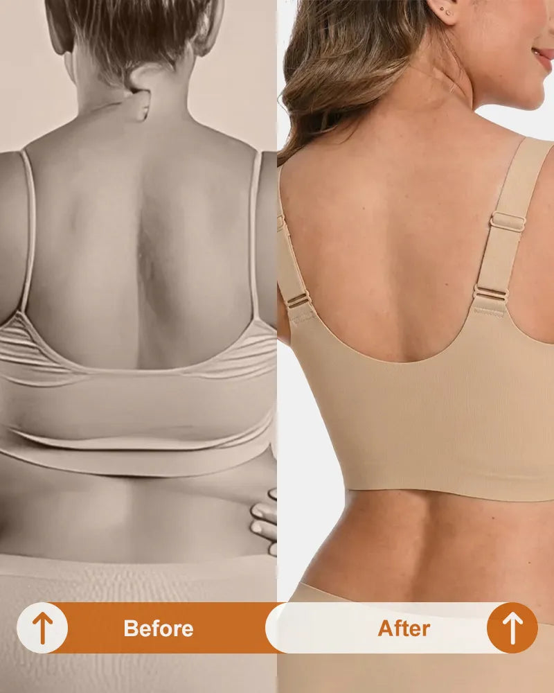 Wireless Front Zipper Bra