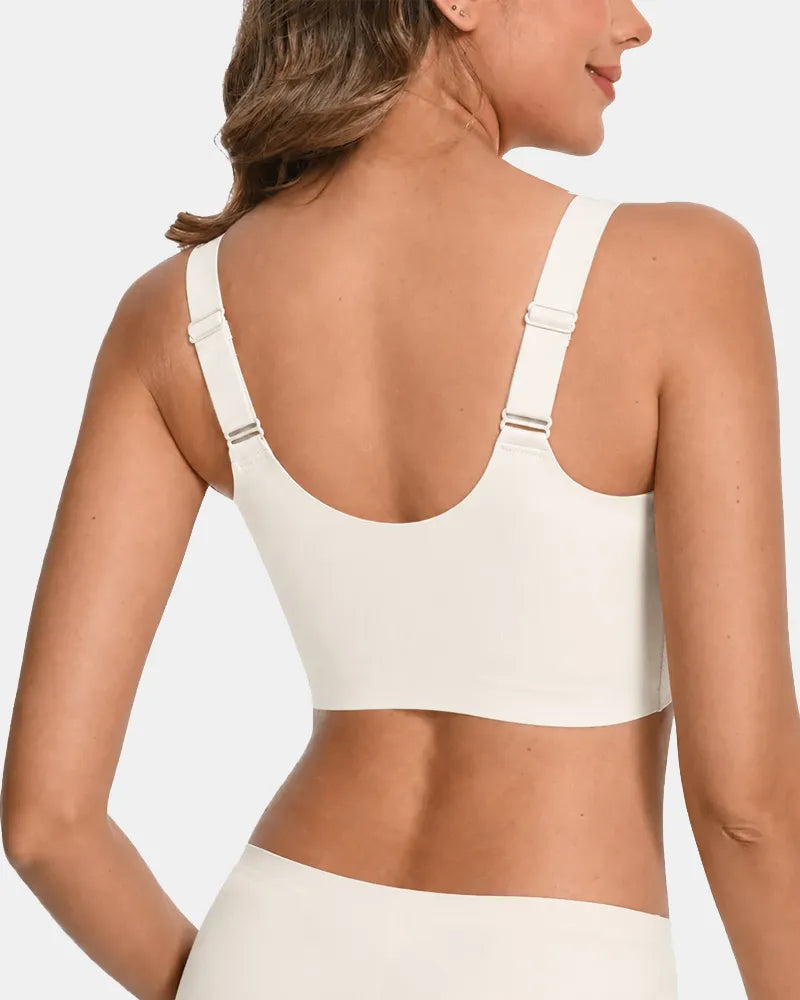 Wireless Front Zipper Bra