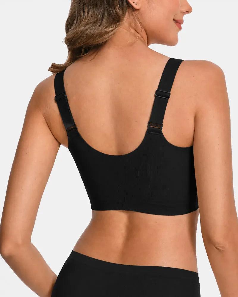 Wireless Front Zipper Bra