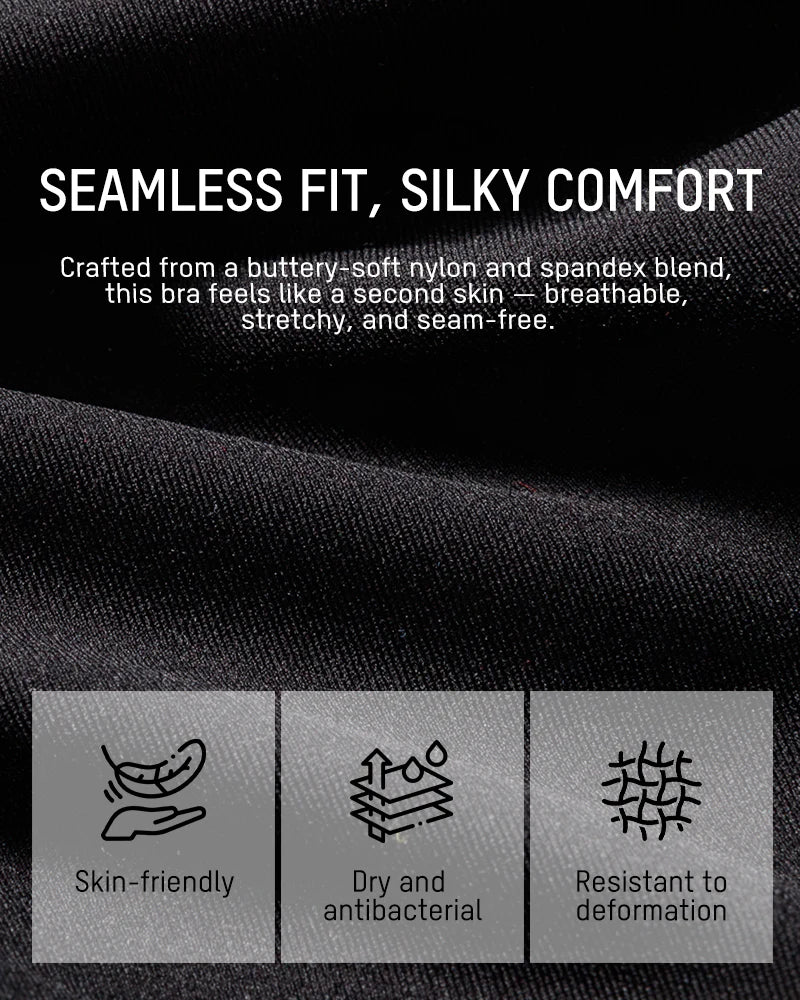 Wire-Free Lifting Antibacterial Jelly Wireless T-Shirt Bra