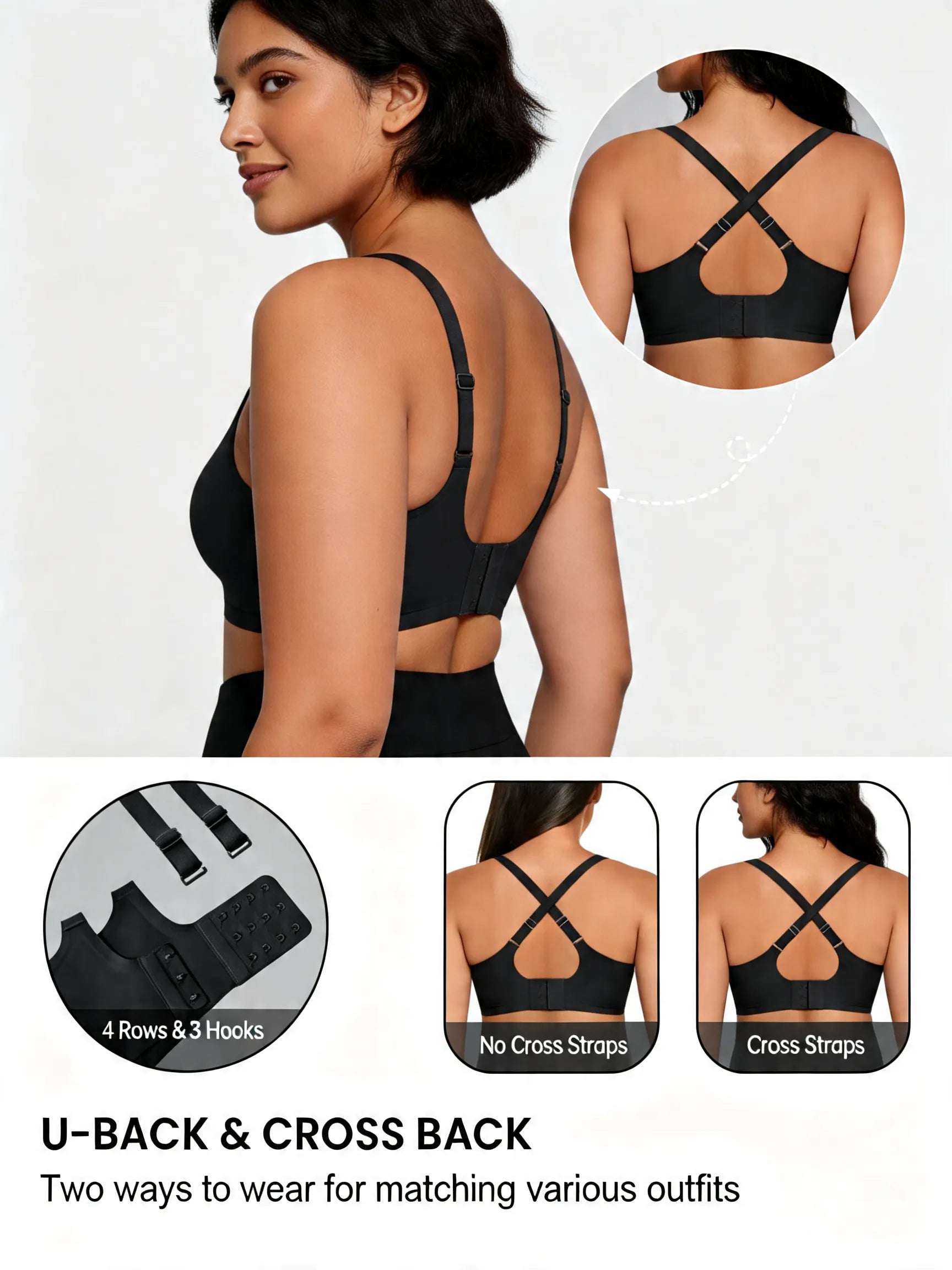 Seamless Jelly Strip Wireless Bra with Natural Sculpting Lift