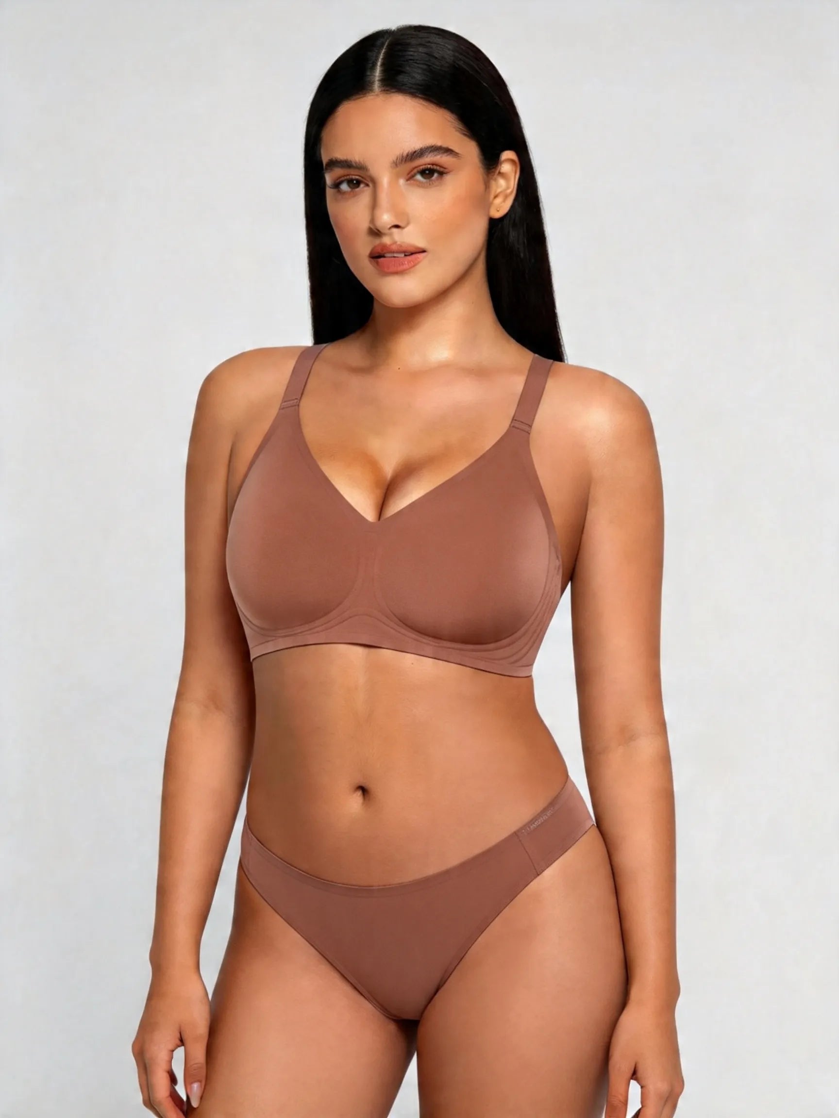 Seamless Jelly Strip Wireless Bra with Natural Sculpting Lift