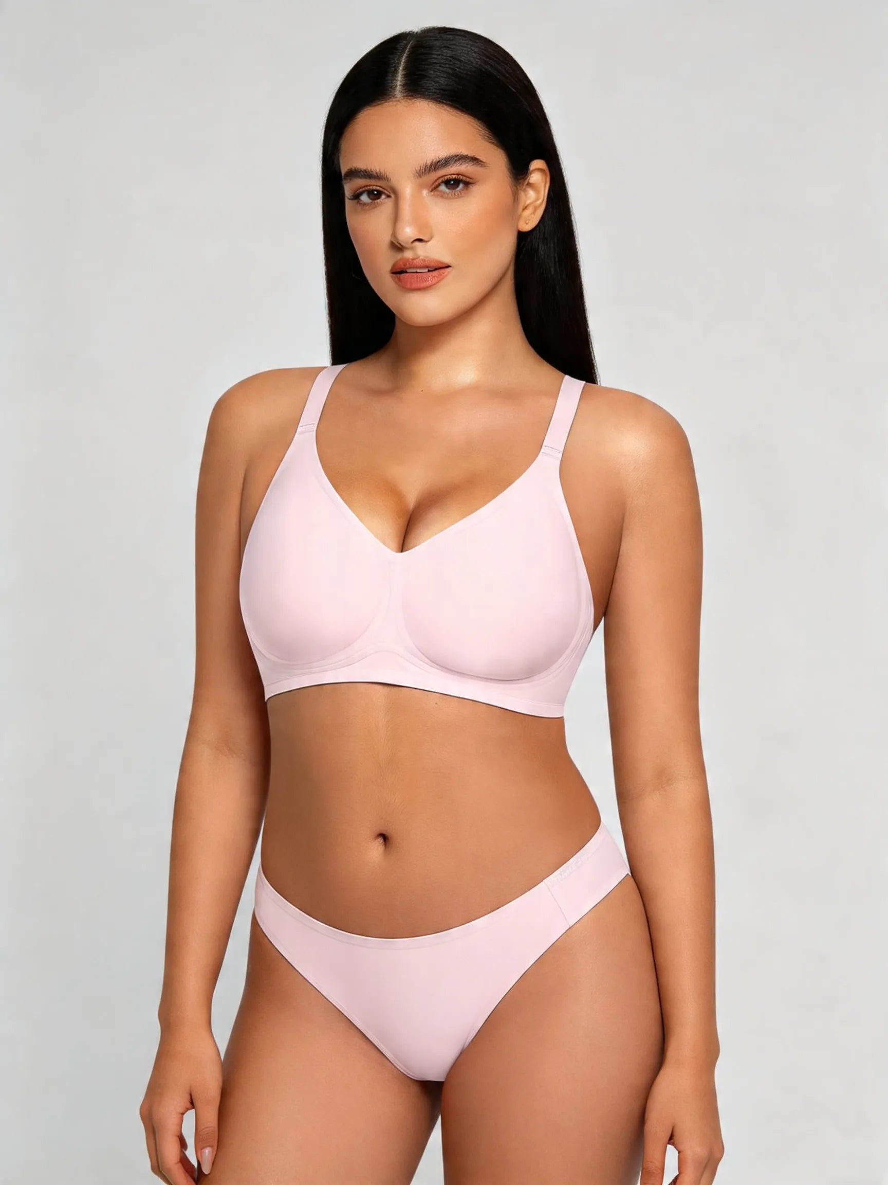 Seamless Jelly Strip Wireless Bra with Natural Sculpting Lift