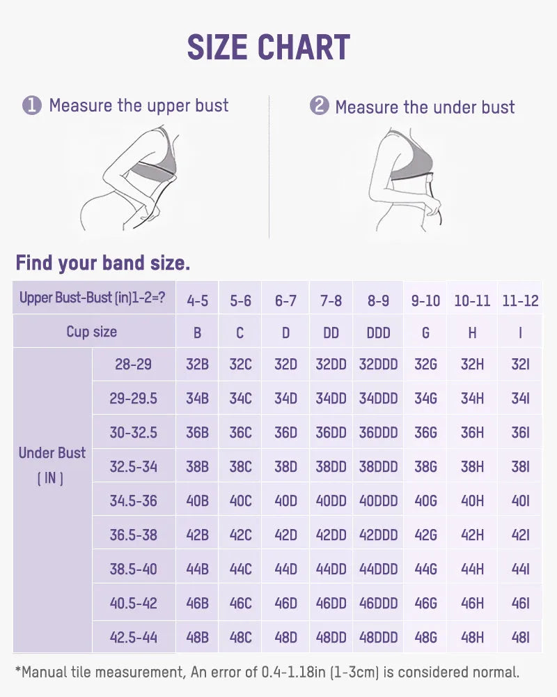 Front Snap Plunge Bra Underwire Unlined with Back Support