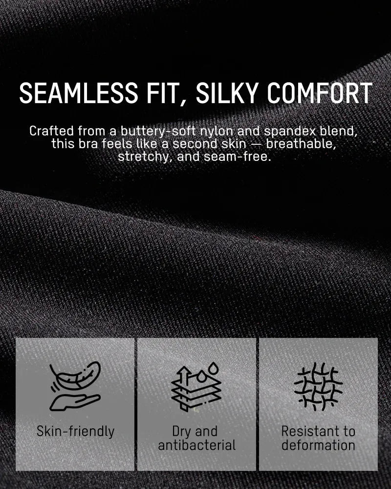 Wire-Free Lifting Antibacterial Jelly Wireless Bra