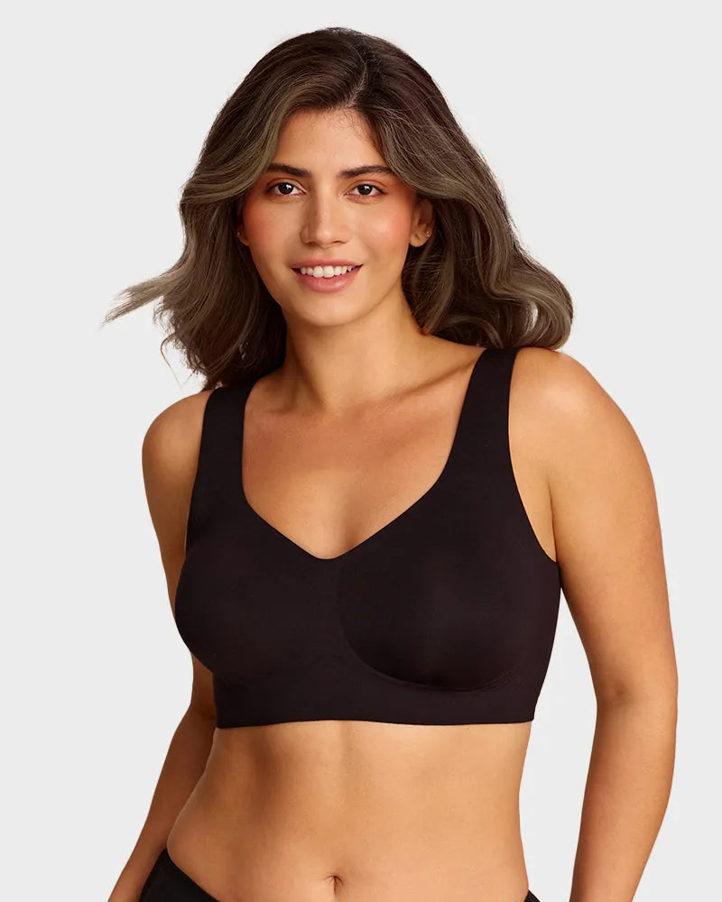 Wire-Free Lifting Antibacterial Jelly Wireless Bra