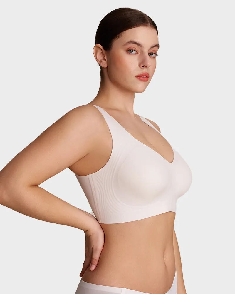 Wire-Free Lifting Antibacterial Jelly Wireless T-Shirt Bra