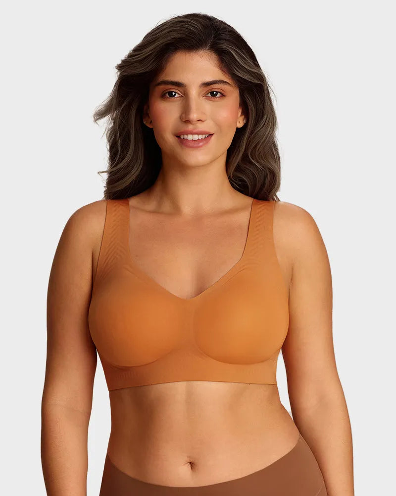 Wire-Free Lifting Antibacterial Jelly Wireless Bra