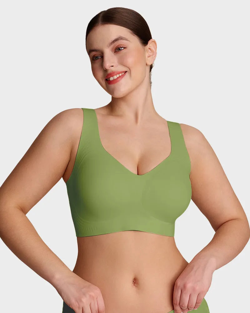 Wire-Free Lifting Antibacterial Jelly Wireless Bra