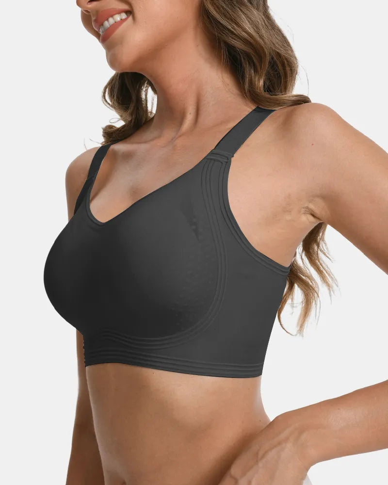 Wireless Push Up Jelly Bra Full Coverage No Underwear Seamless