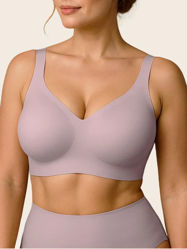 Wire-Free Lifting Antibacterial Jelly Wireless T-Shirt Bra